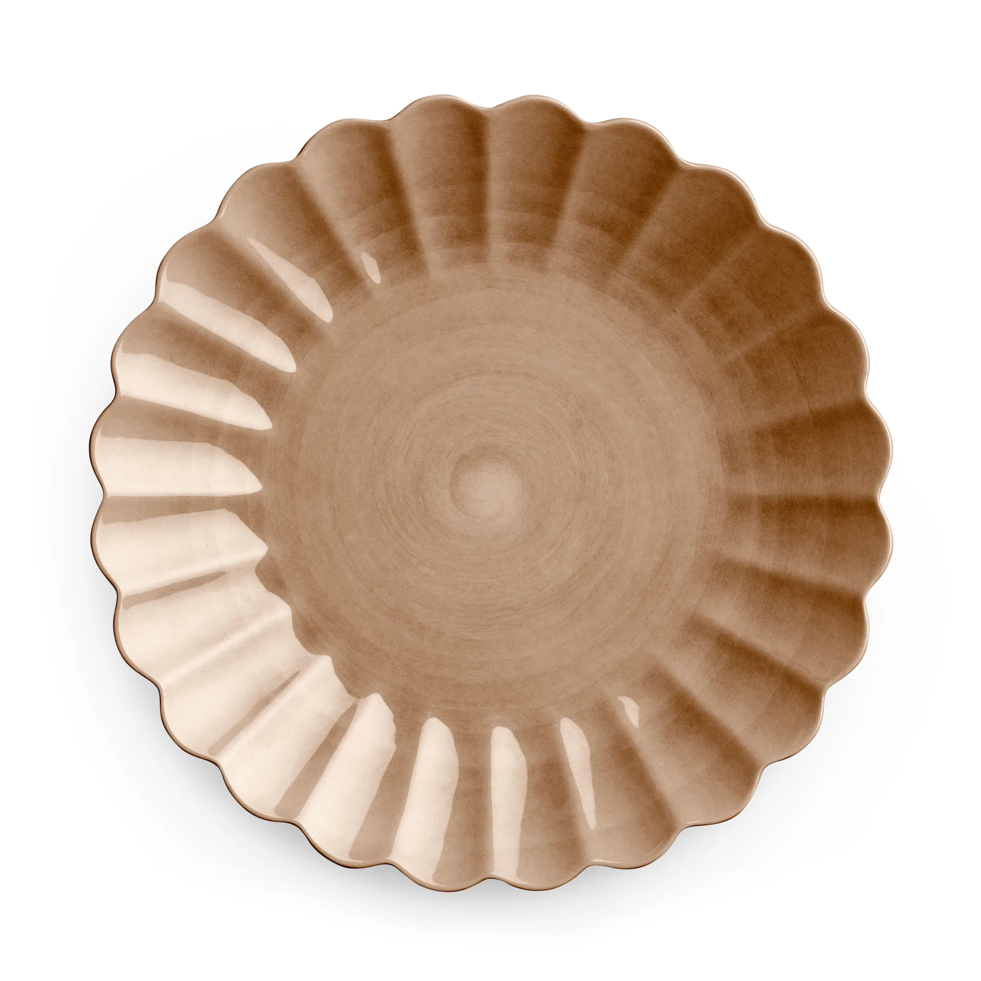 Oyster Teller 28cm, Cinnamon Mateus