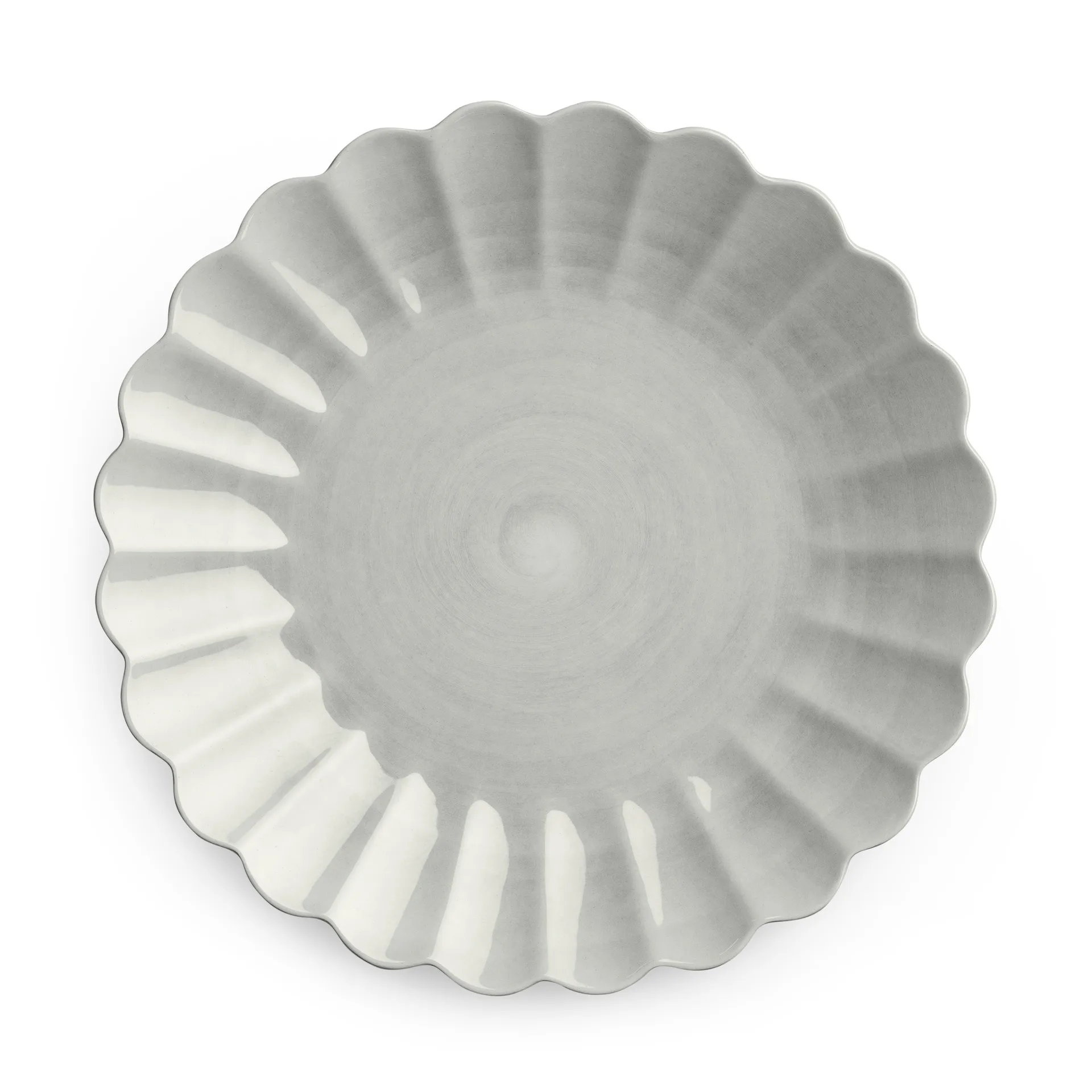 Oyster Teller 28cm, Grau Mateus