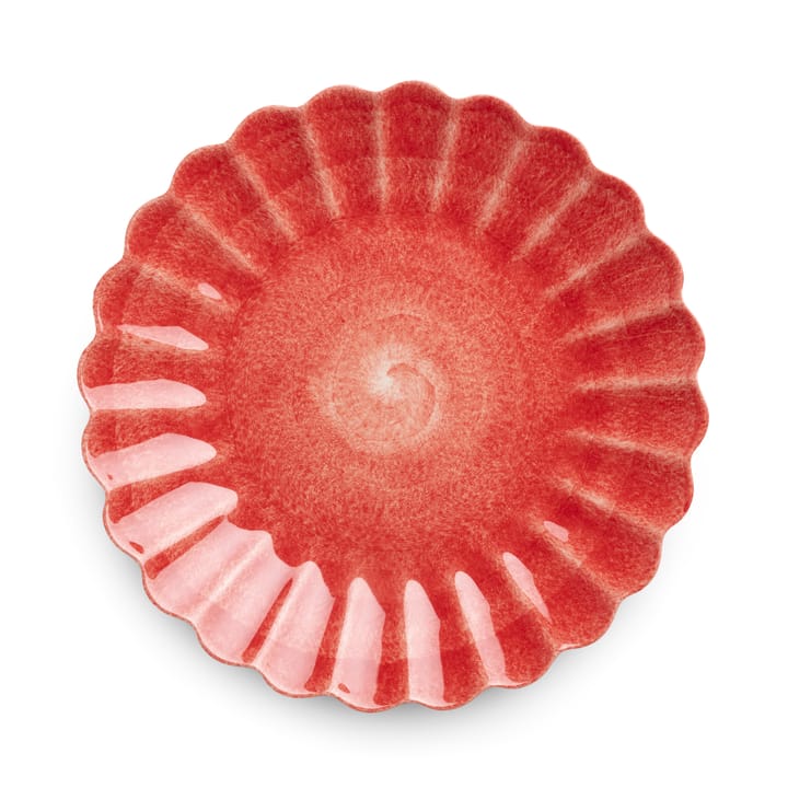 Oyster Teller 28cm - Rot-Limited Edition - Mateus