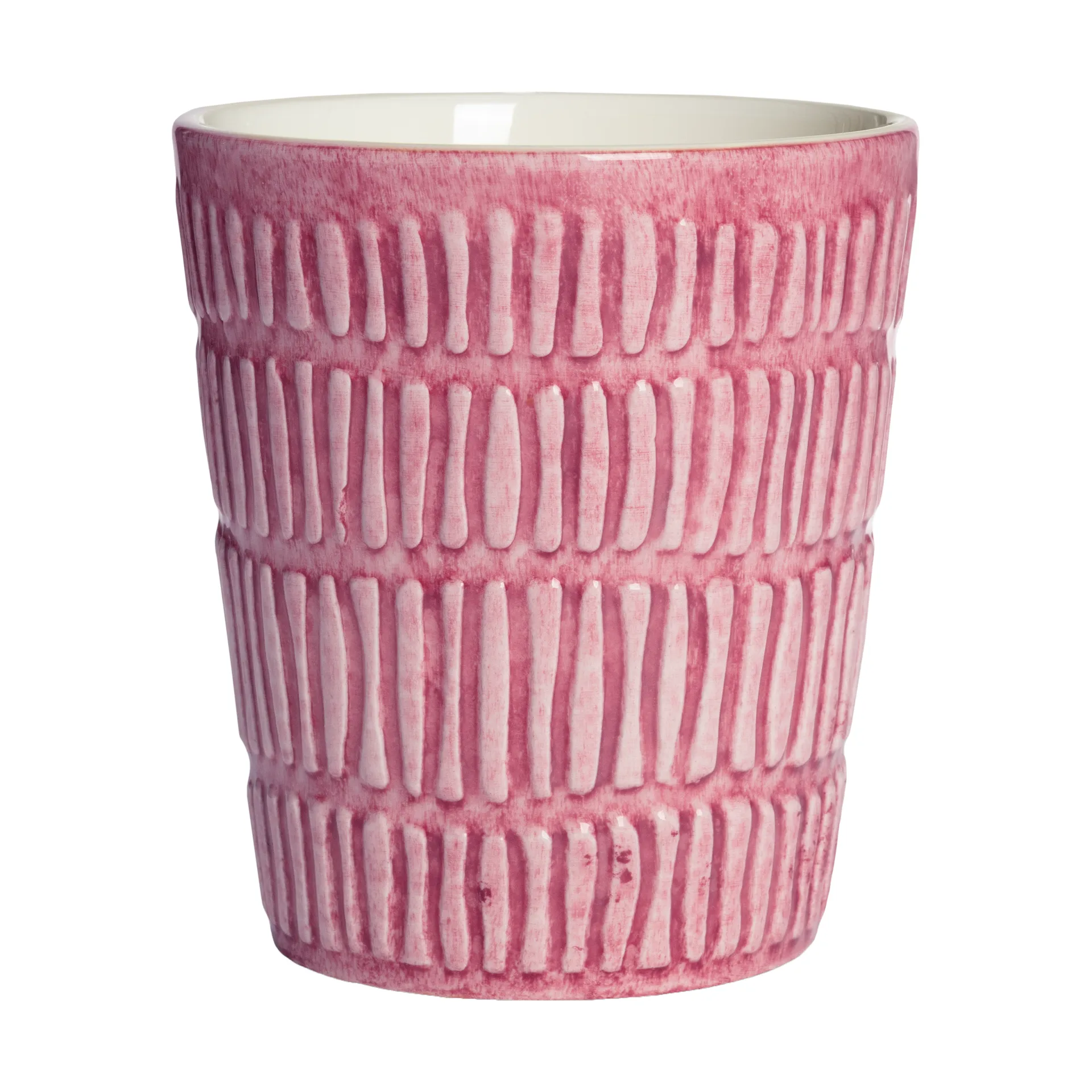 Stripes Becher 30cl, Rosa Mateus