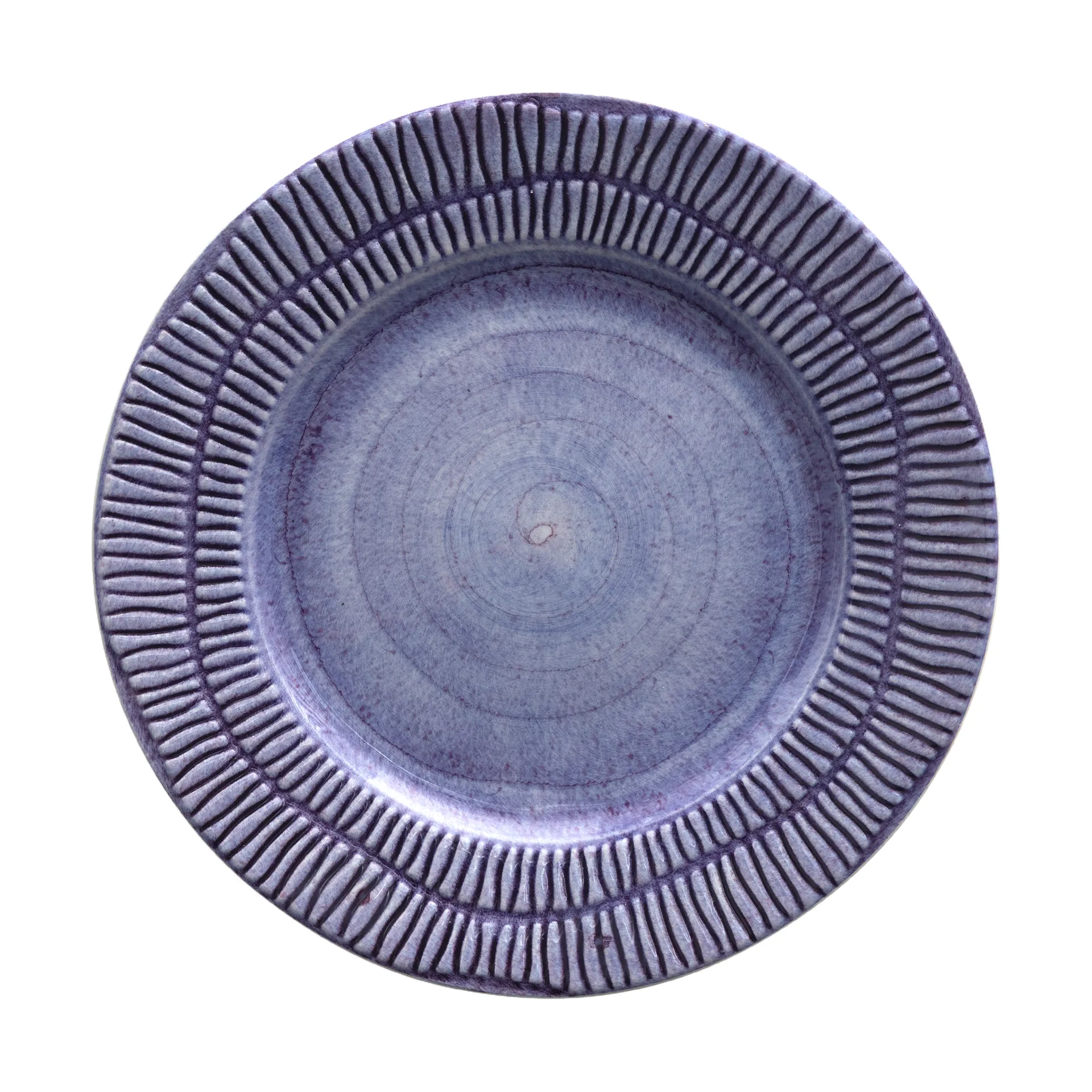 Stripes Teller Ø21cm, Viol Mateus