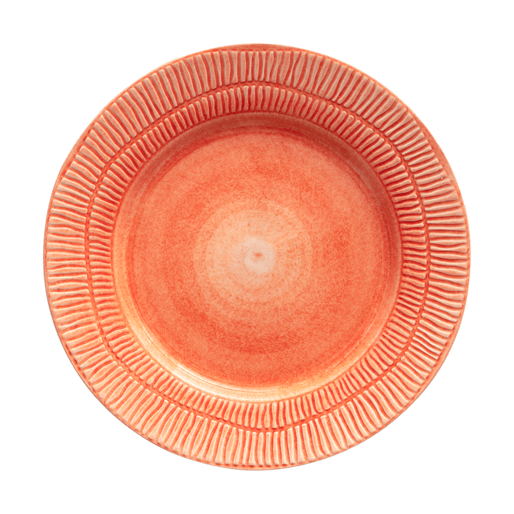 Stripes Teller Ø28cm - Orange - Mateus