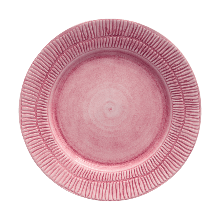 Stripes Teller Ø28cm - Rosa - Mateus