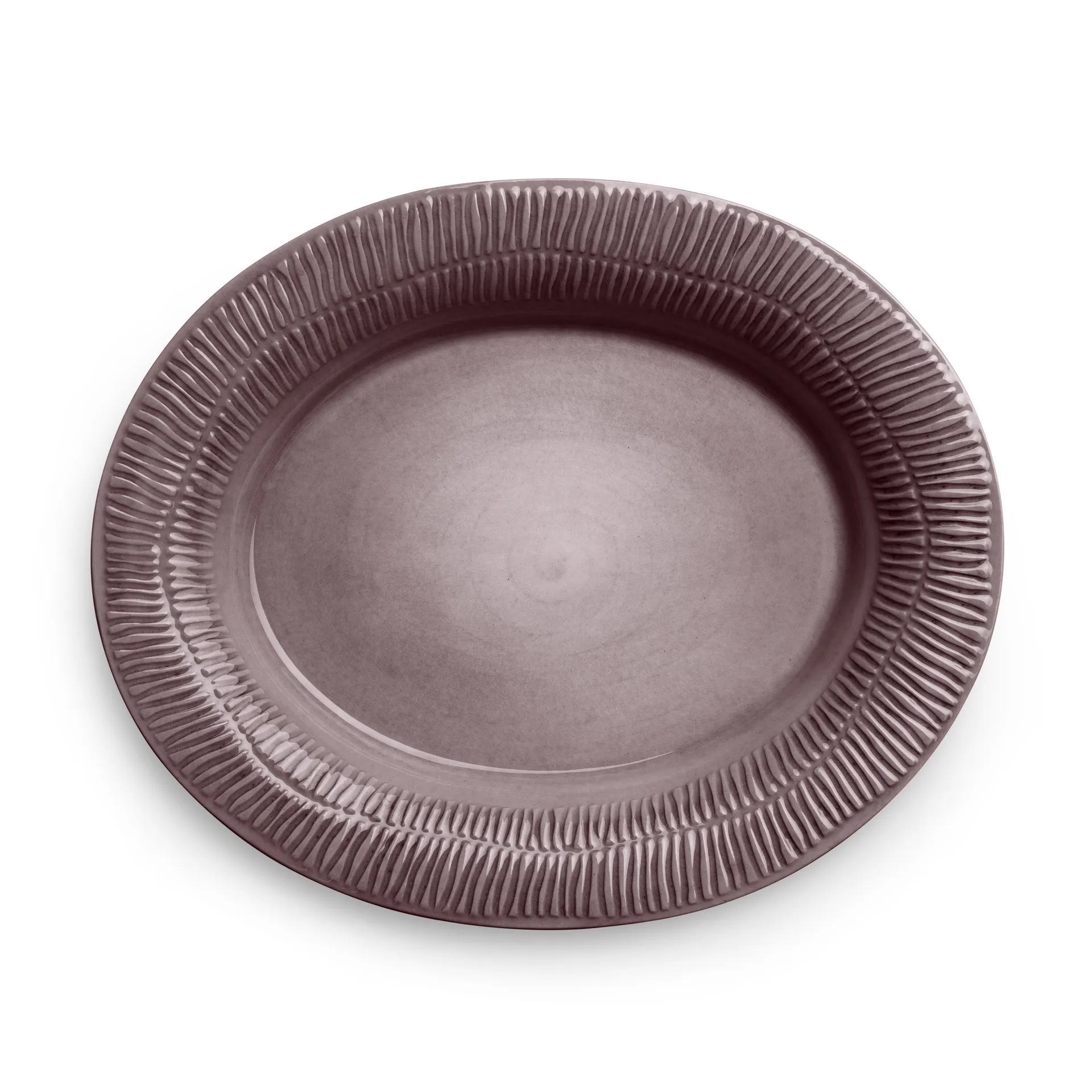 Stripes Teller 30 x 35cm, Plum Mateus