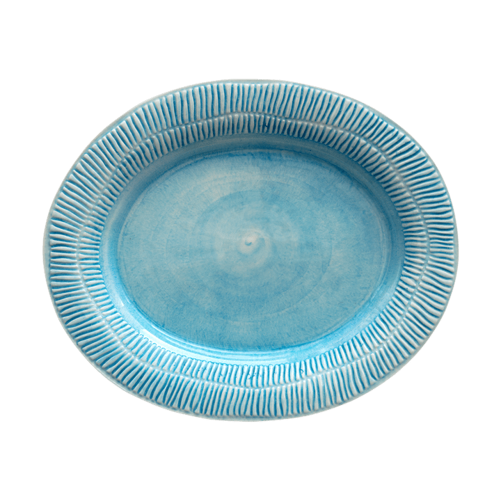 Stripes Teller 30 x 35cm, Türkis Mateus