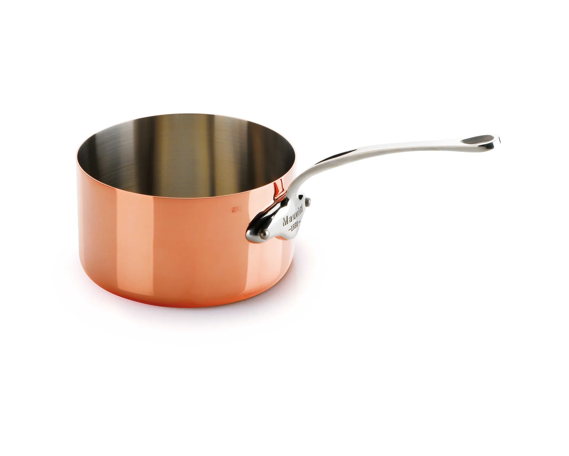 Kasserolle M'150S 1,1 l, Kupfer-Stahl Mauviel