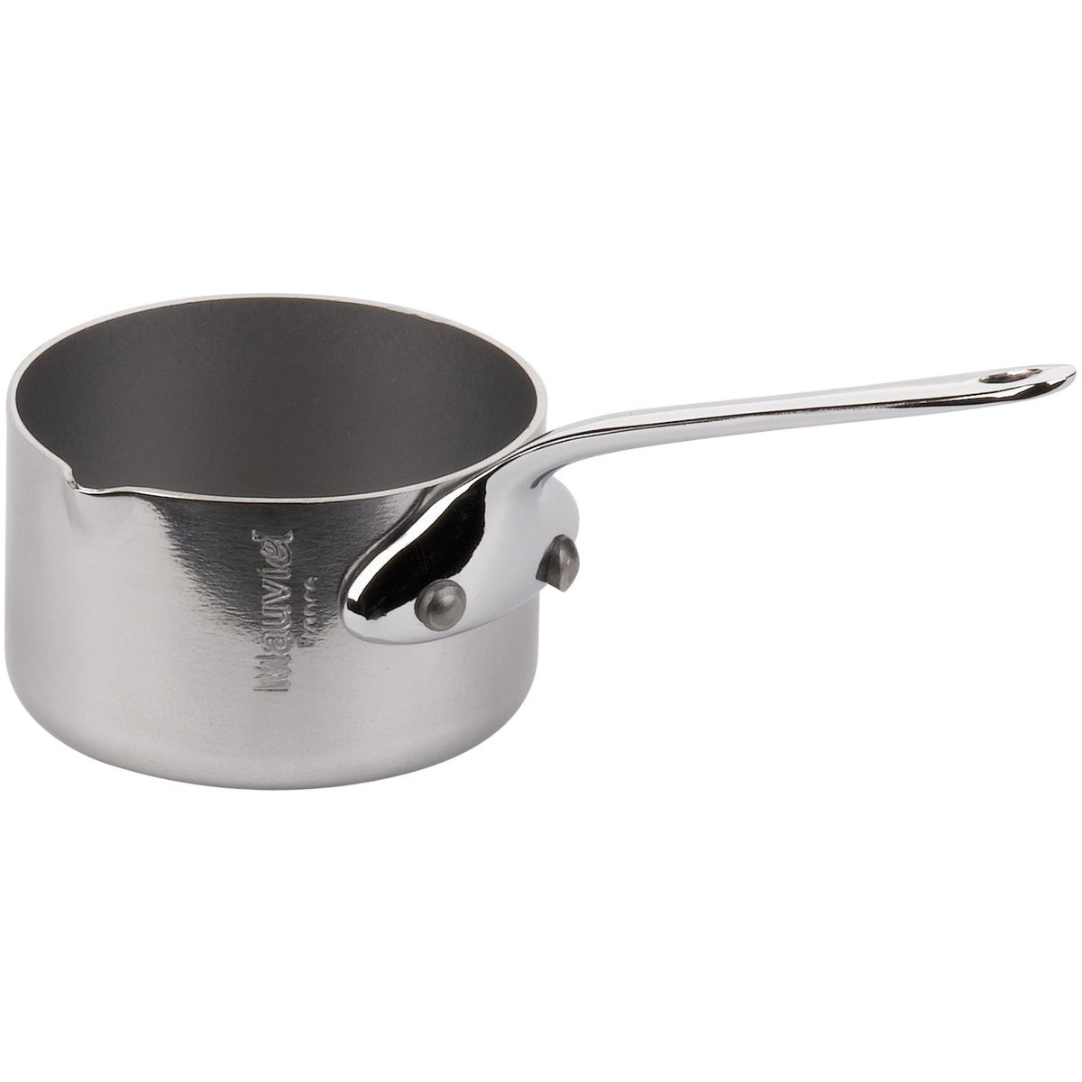 Mauviel Kasserolle mit Ausguss Mini Cook Style 5 cl Stahl