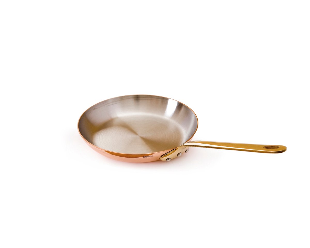 Mauviel Mini-Bratpfanne 12 cm Kupfer-Messing