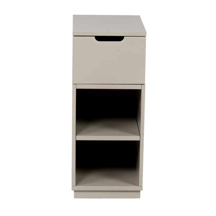 Aoko Nachttisch 72 cm 1 Schublade - Beige - Mavis