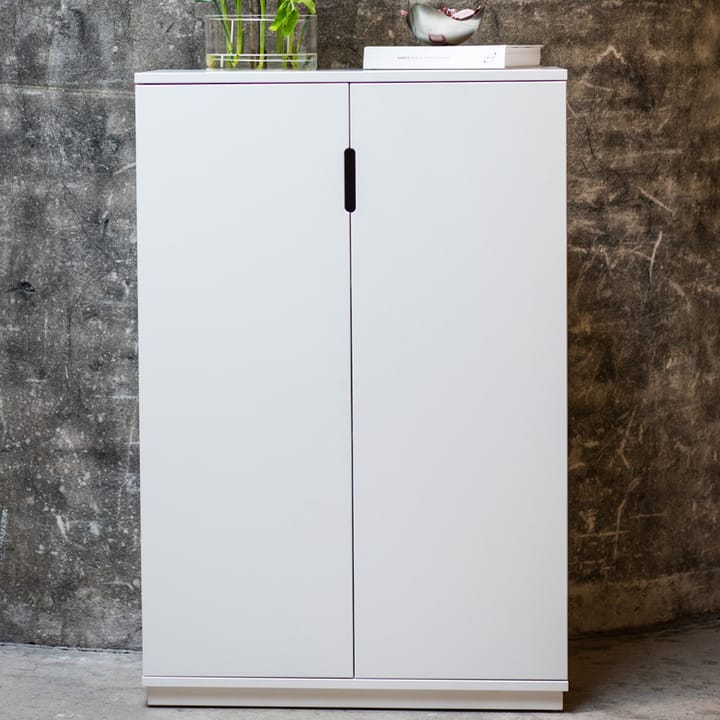Aoko Schrank 120 cm, Weißlack Mavis