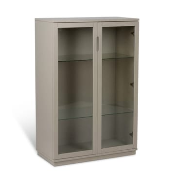 Aoko Vitrinenschrank 120 cm - Beige - Mavis