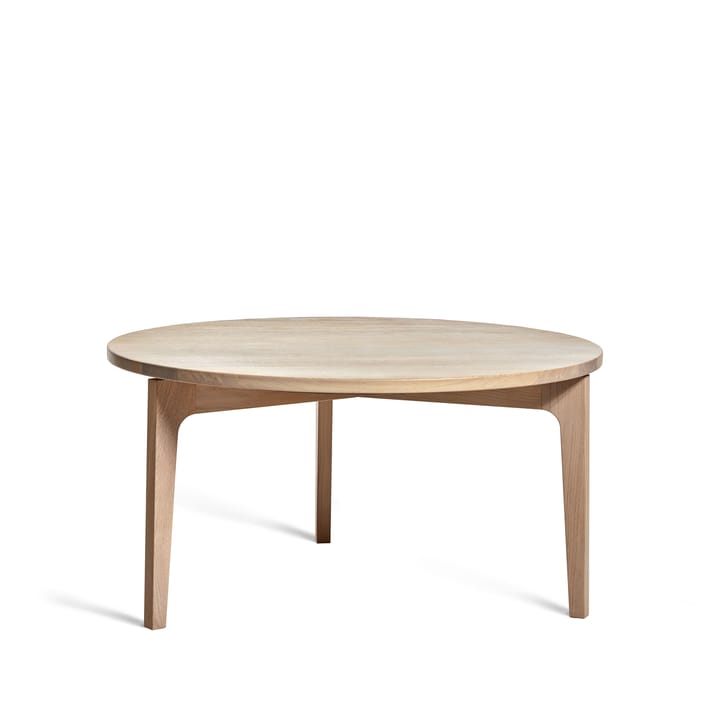 Höllviken Beistelltisch Ø80 cm, Eiche Weißpigment Mavis