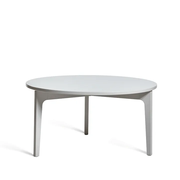 Höllviken Couchtisch Ø80 cm - hellgrau - Mavis