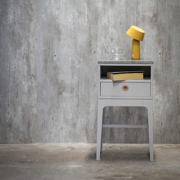 Höllviken hohe Beine Nachttisch - Eiche Weißpigment - Mavis