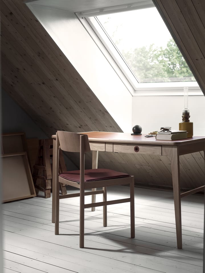 Höllviken Schreibtisch, Eiche Weißpigment Mavis