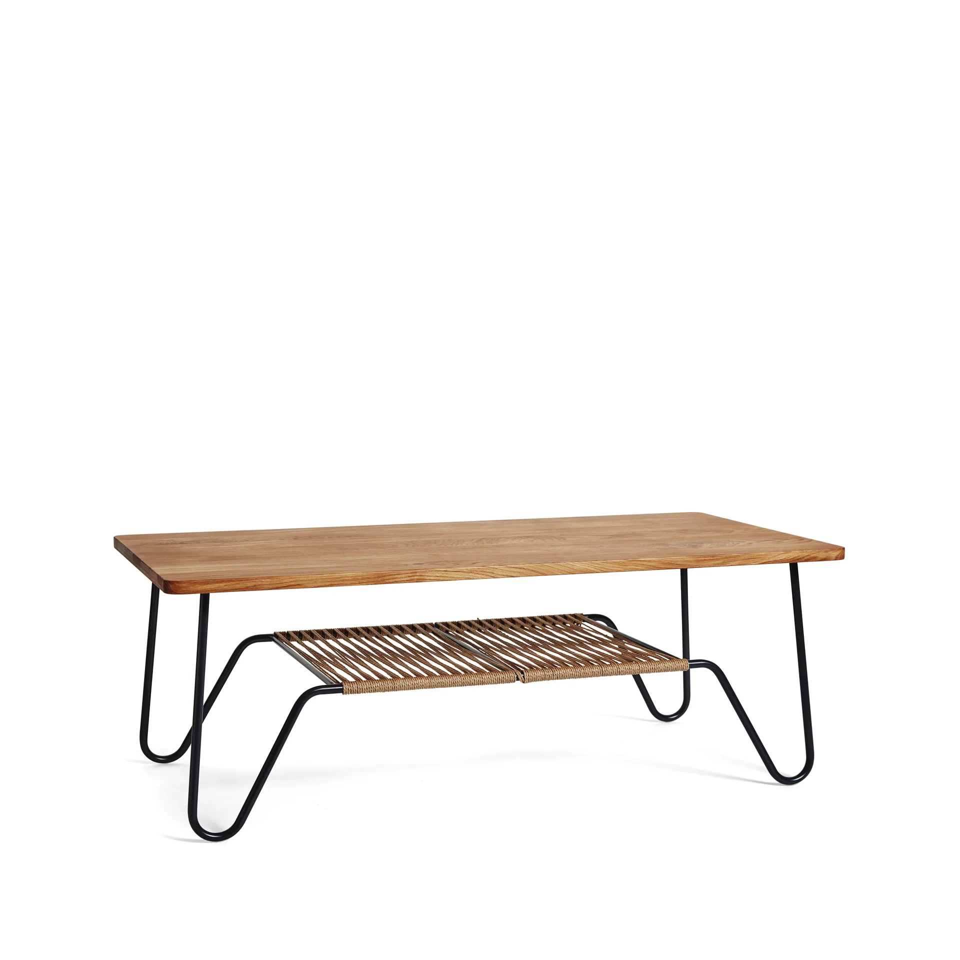 Marcel Couchtisch, Eiche geölt rustikal, 140x70 Mavis