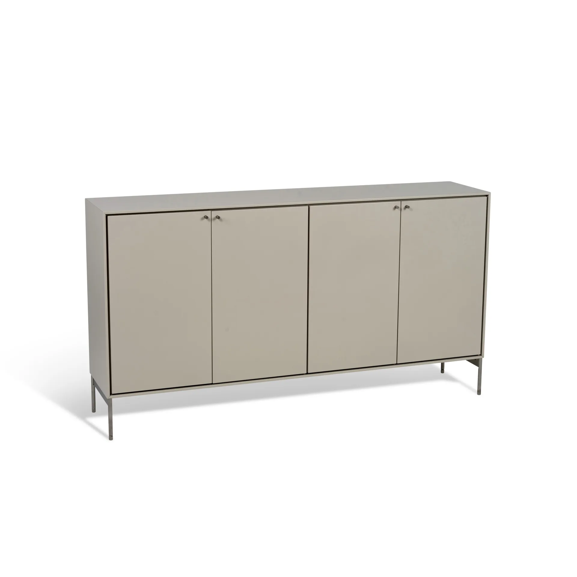 Volt Sideboard 80x148 cm, Beige-Edelstahl Mavis