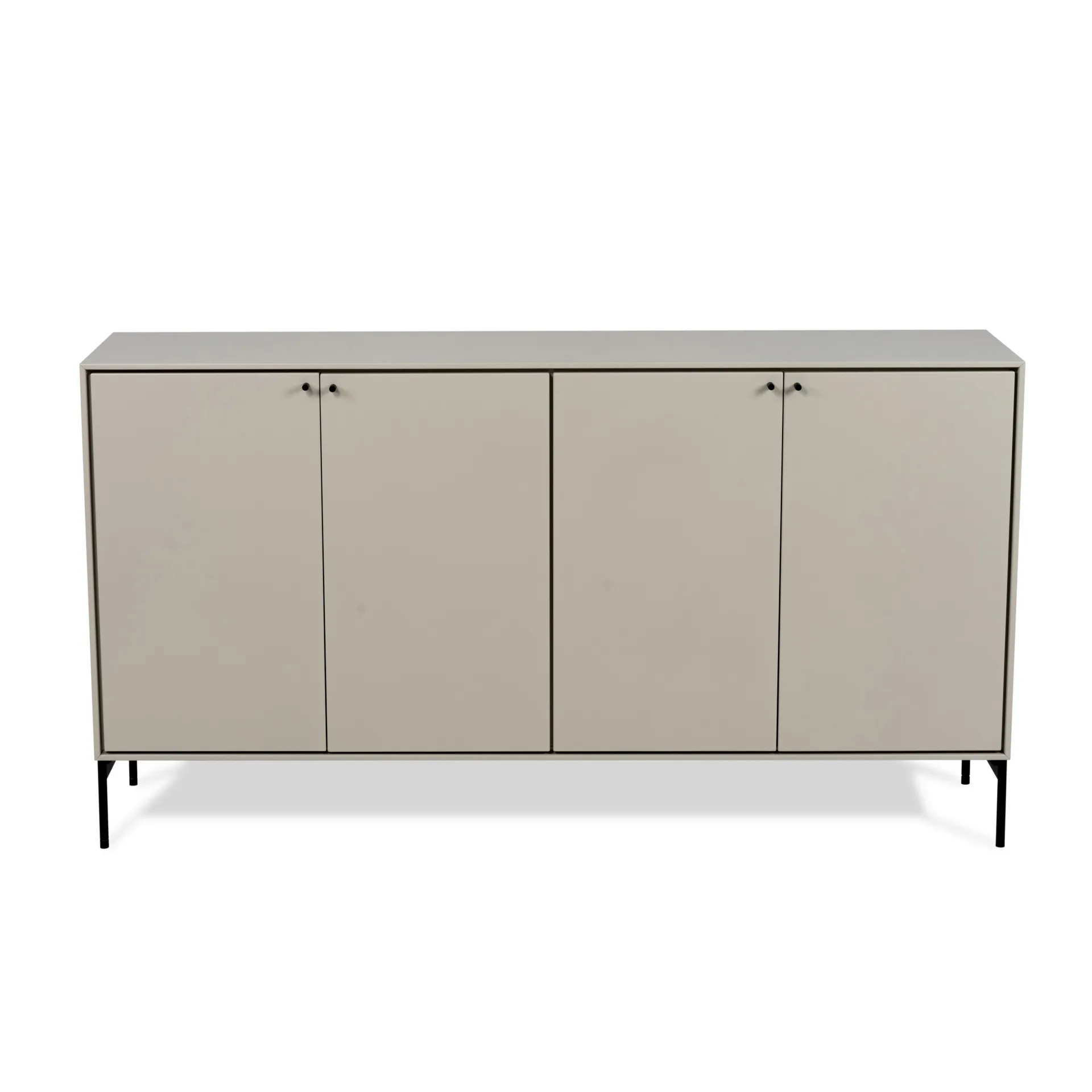 Volt Sideboard 80x148 cm, Beige-schwarz Mavis