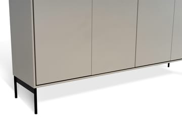 Volt Sideboard 80x148 cm - Beige-schwarz - Mavis