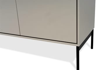 Volt Sideboard 80x148 cm - Beige-schwarz - Mavis