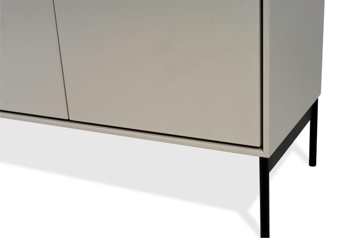 Volt Sideboard 80x148 cm, Beige-schwarz Mavis