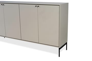 Volt Sideboard 80x148 cm - Beige-schwarz - Mavis