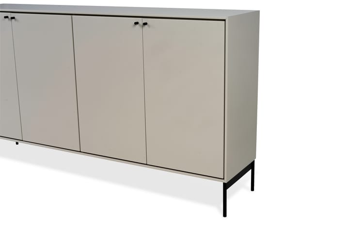 Volt Sideboard 80x148 cm, Beige-schwarz Mavis
