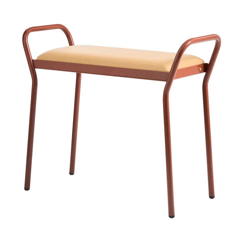 Anyone Hocker, Cinnamon-vegeta trace leather Maze