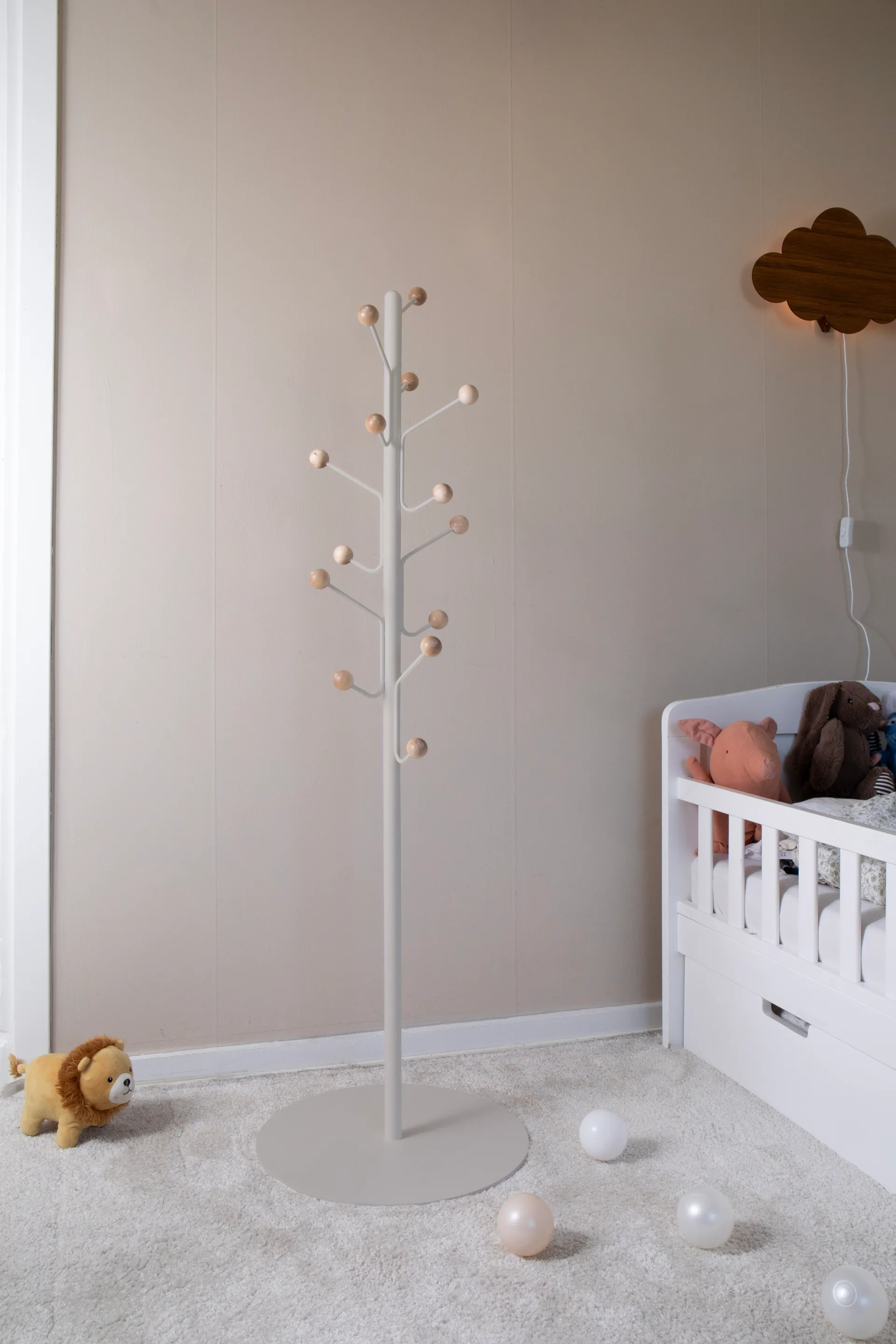 Bill Floor Garderobe Junior, Greige Maze