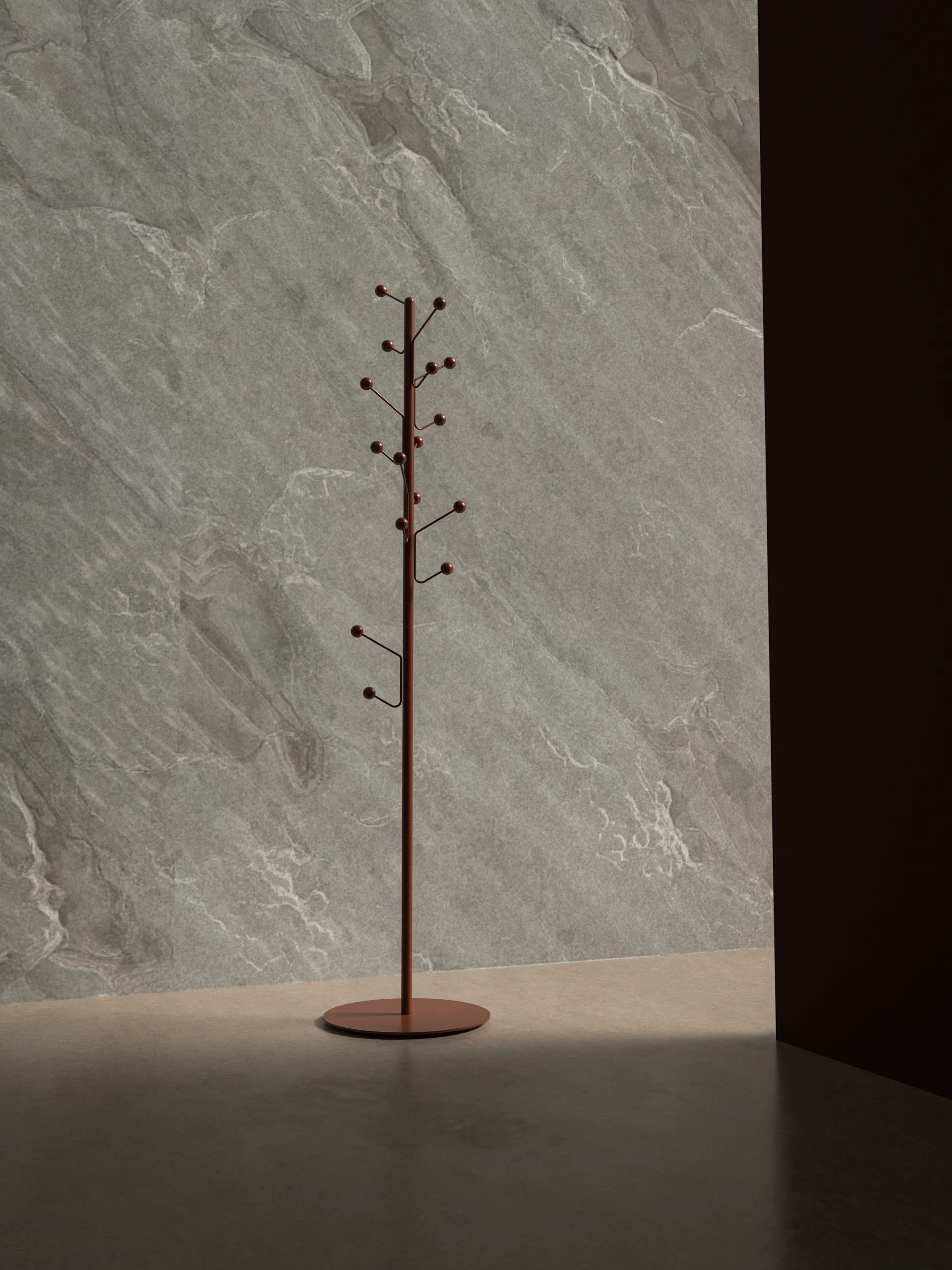 Bill Floor Kleiderhaken, Cinnamon Maze