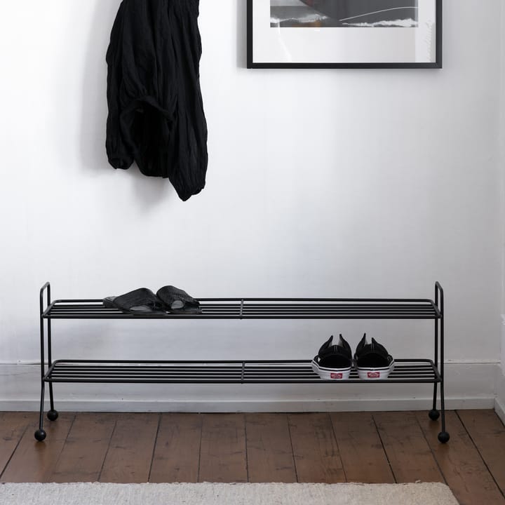 Bill Shoe Shelf L Schuhregal, Grau Maze