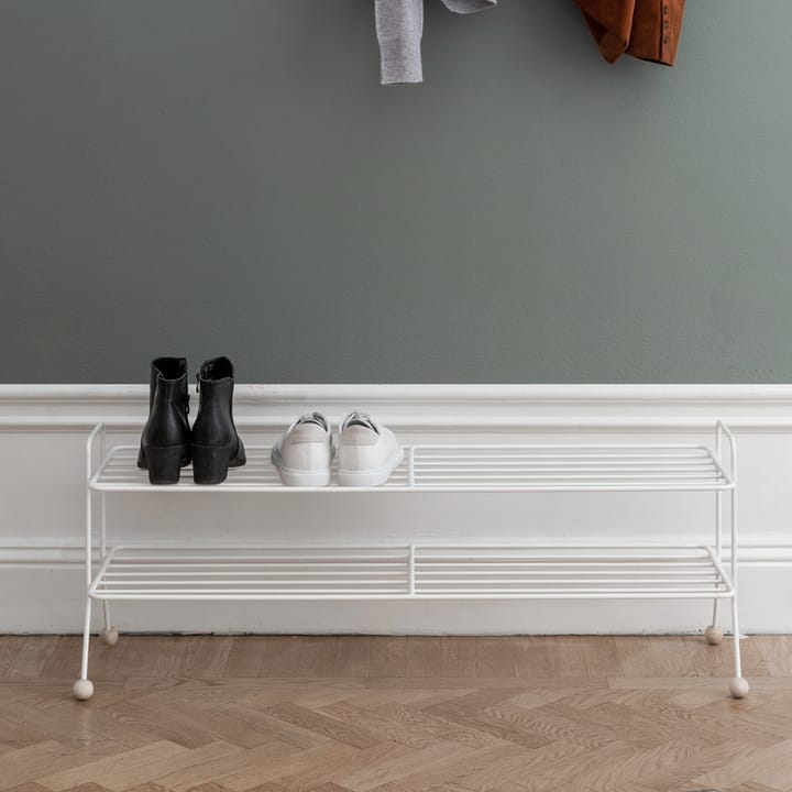 Bill Shoe Shelf L Schuhregal, Grau Maze