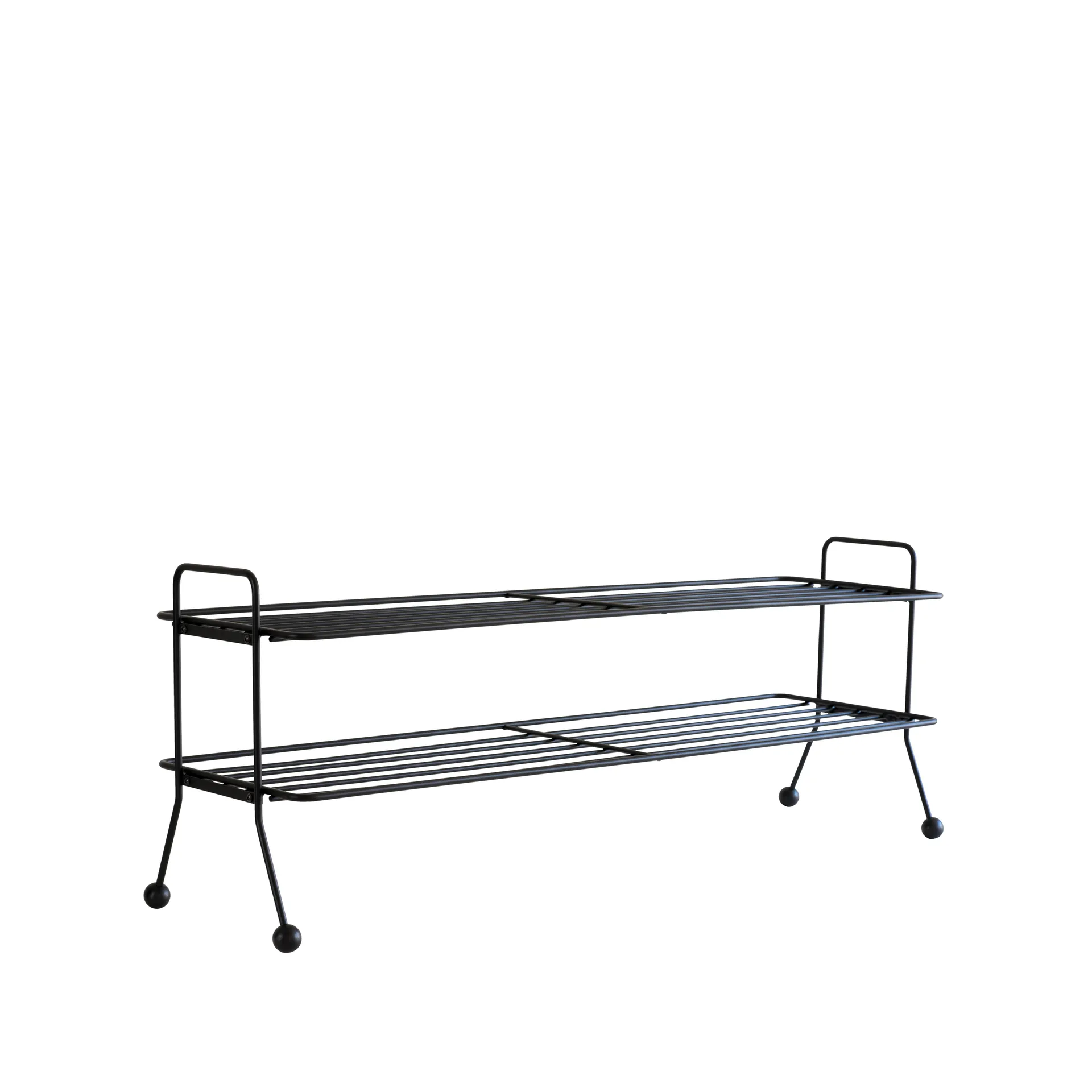 Bill Shoe Shelf L Schuhregal, Schwarz Maze