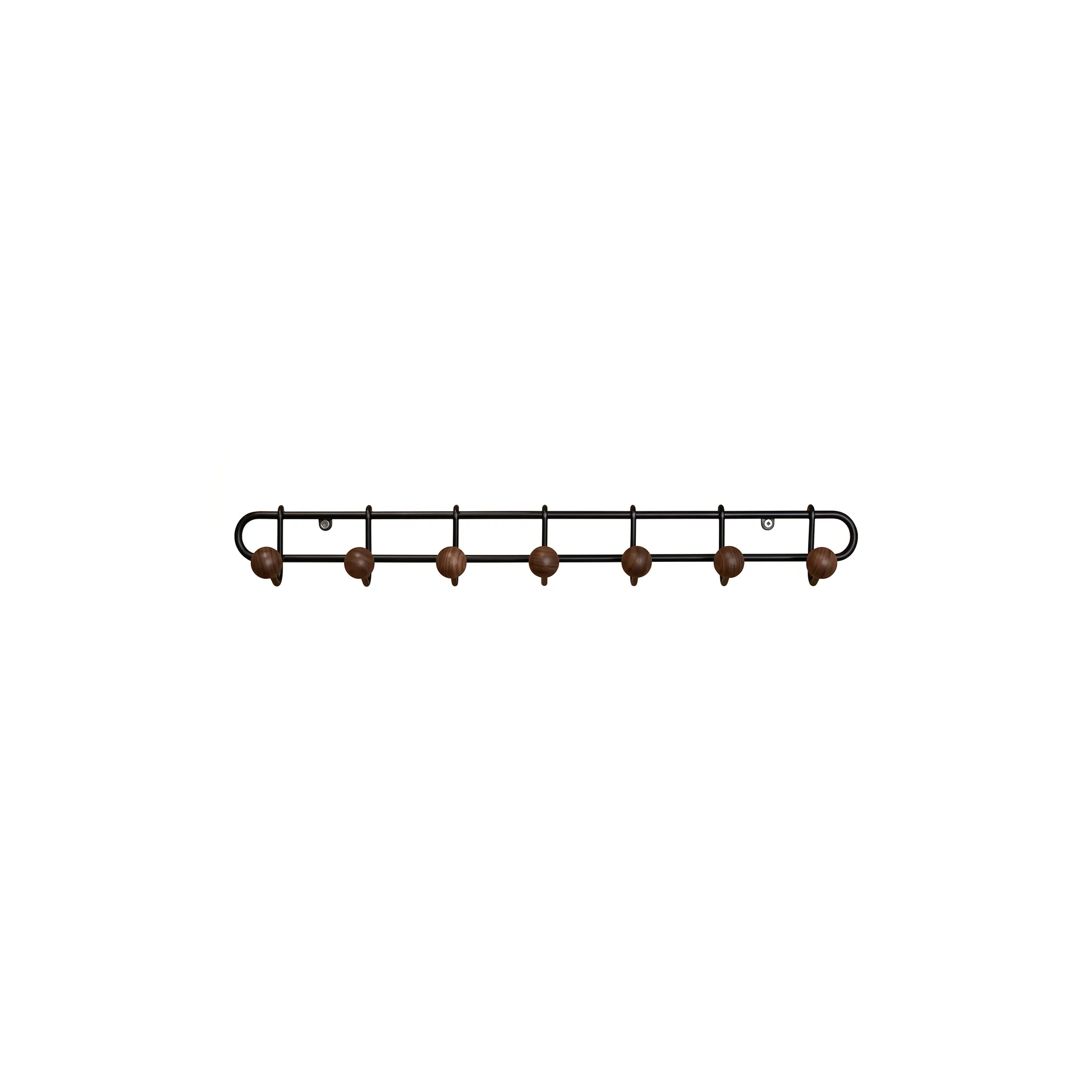 Bill Slim Kleiderhaken, Black-walnut Maze