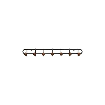 Bill Slim Kleiderhaken - Black-walnut - Maze