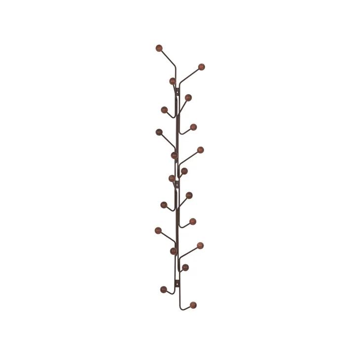 Bill Vertical Kleiderhaken - Dark mocha - Maze