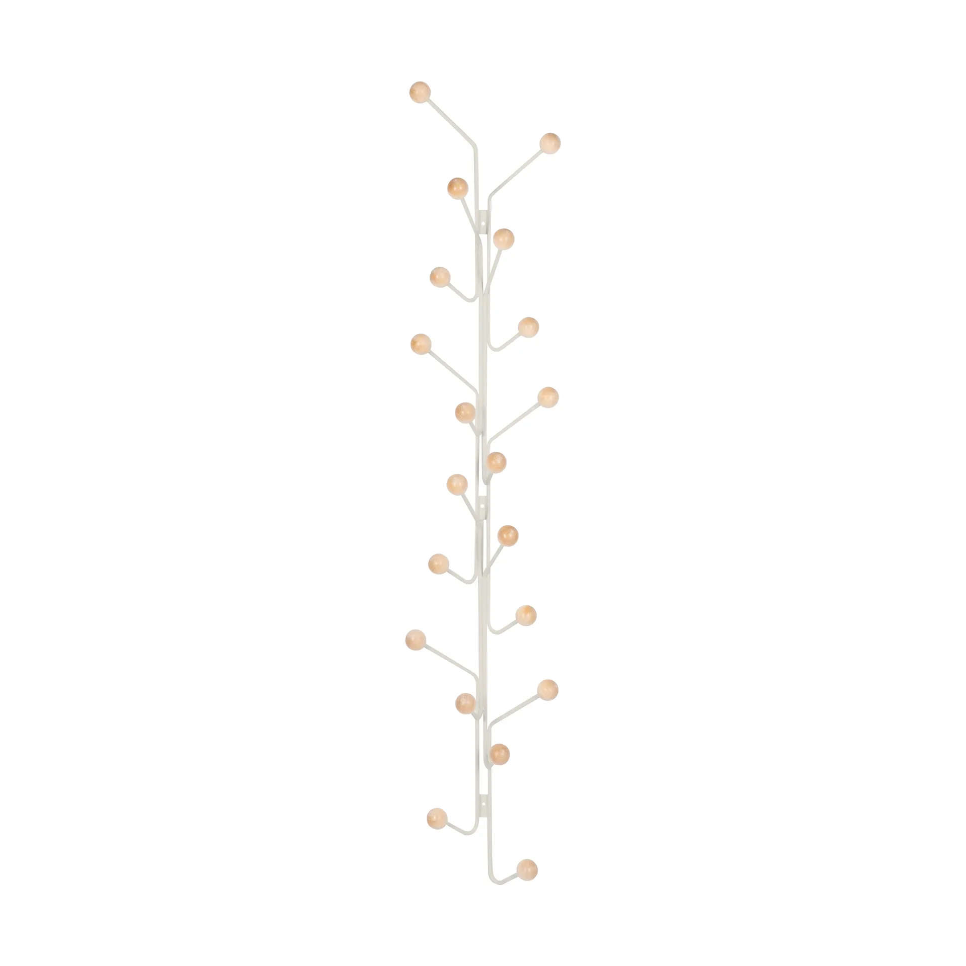 Bill Vertical Kleiderhaken, Greige Maze