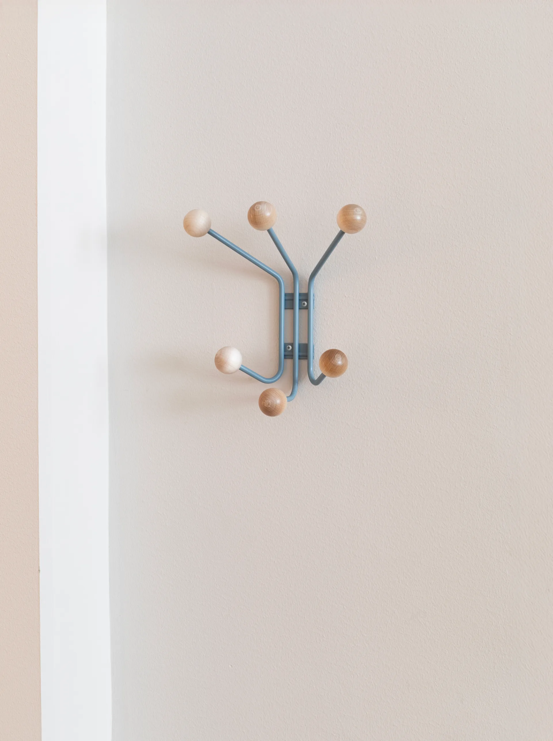 Bill XS Wandhaken, Pigeon blue Maze