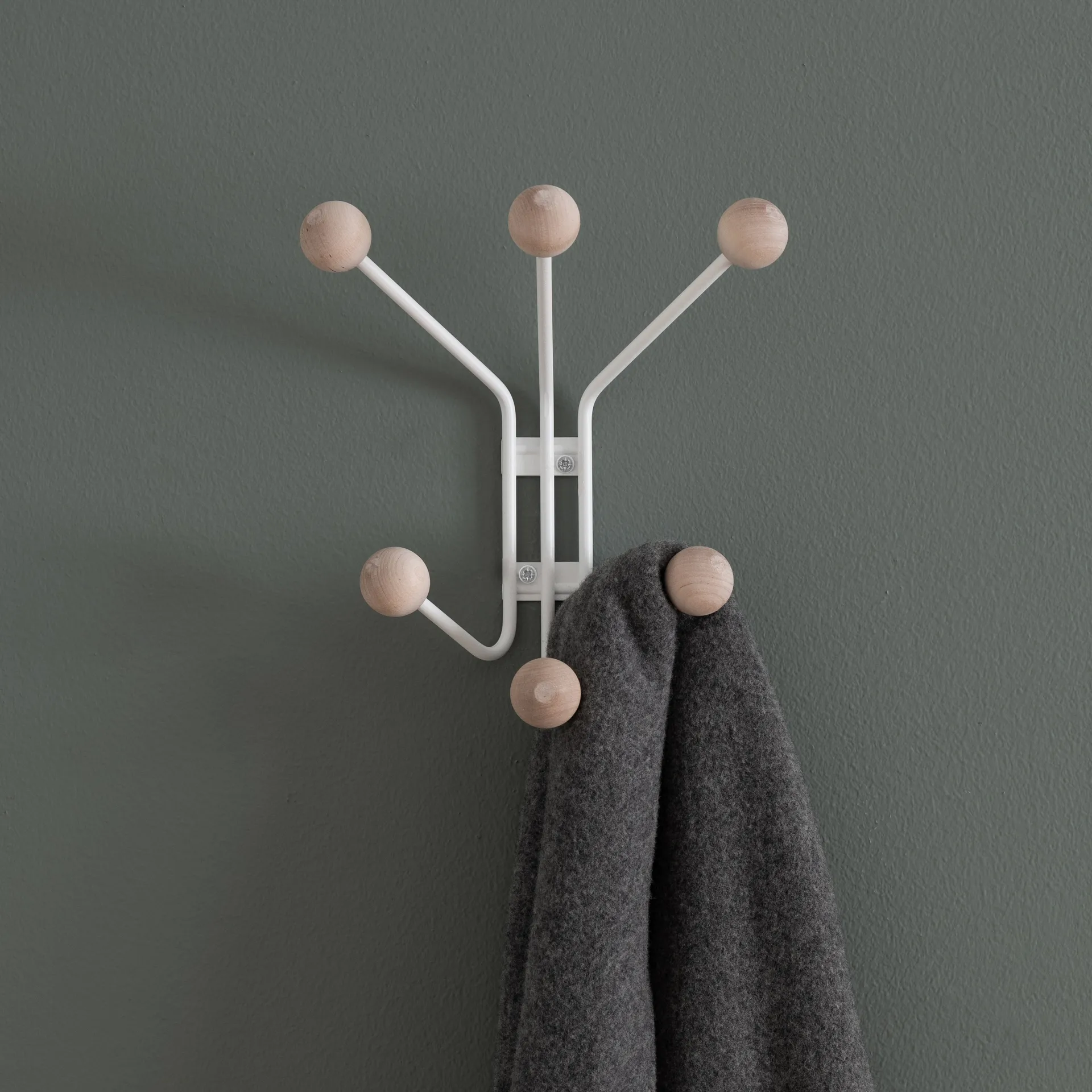 Bill XS Wandhaken, Weiß Maze