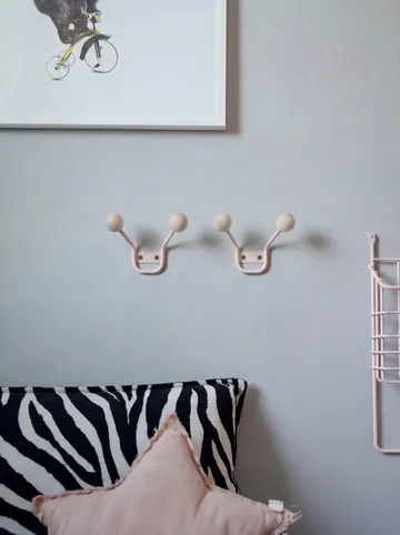 Bill XXS Wandhaken - Pale pink - Maze