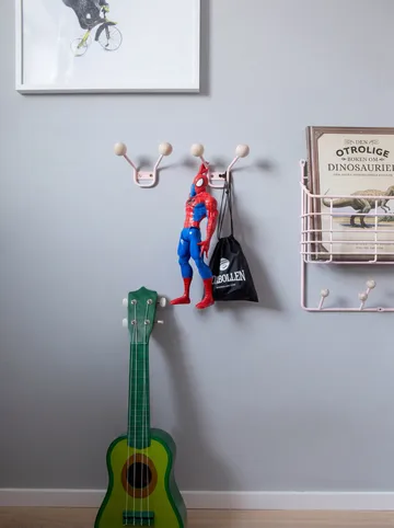 Bill XXS Wandhaken - Pale pink - Maze