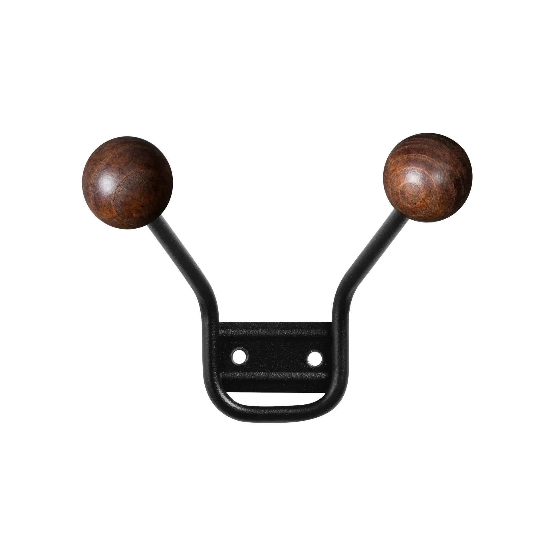 Bill XXS Wandhaken, Schwarz-dunkelbraun Maze