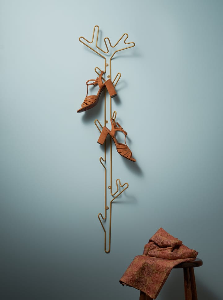 Branch Wandgarderobe, Ochre yellow Maze