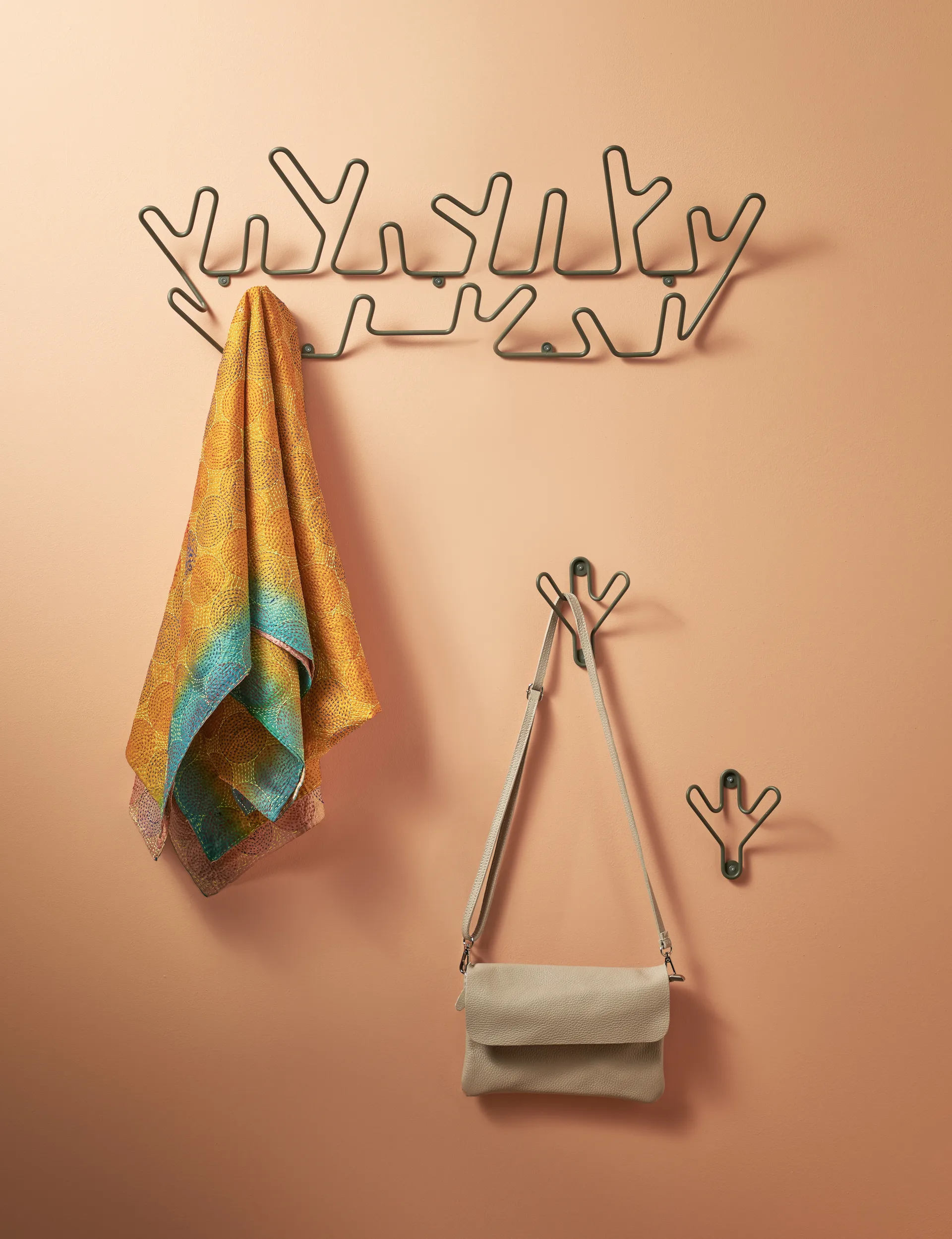 Buddy Wandhaken, Green grey Maze