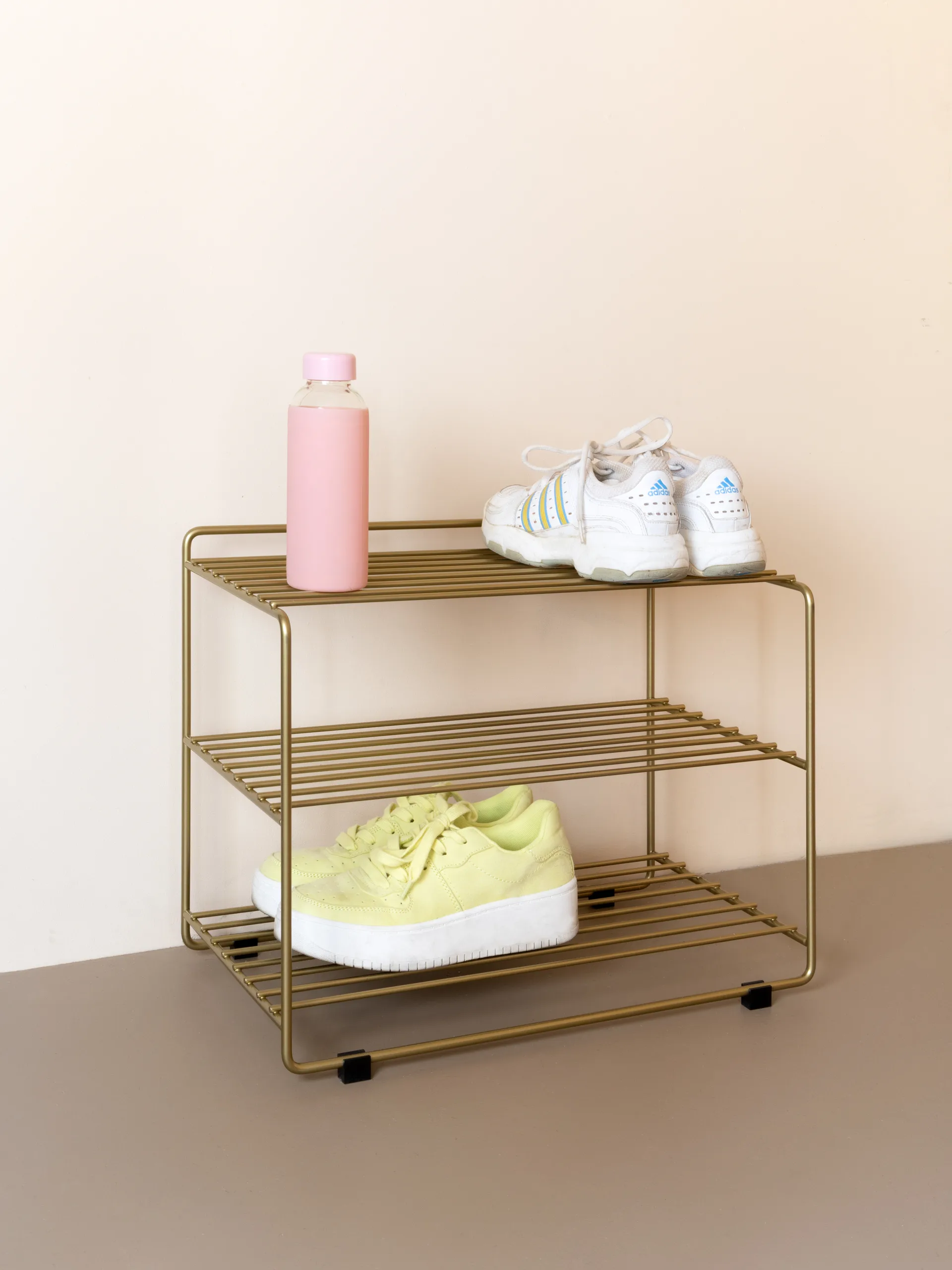 Downtown Schuhregal, Messing Maze