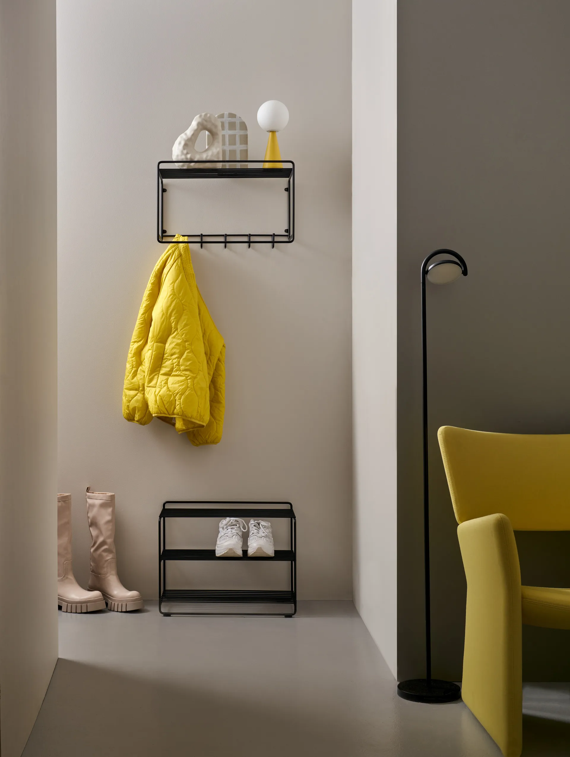 Downtown Schuhregal, Schwarz Maze