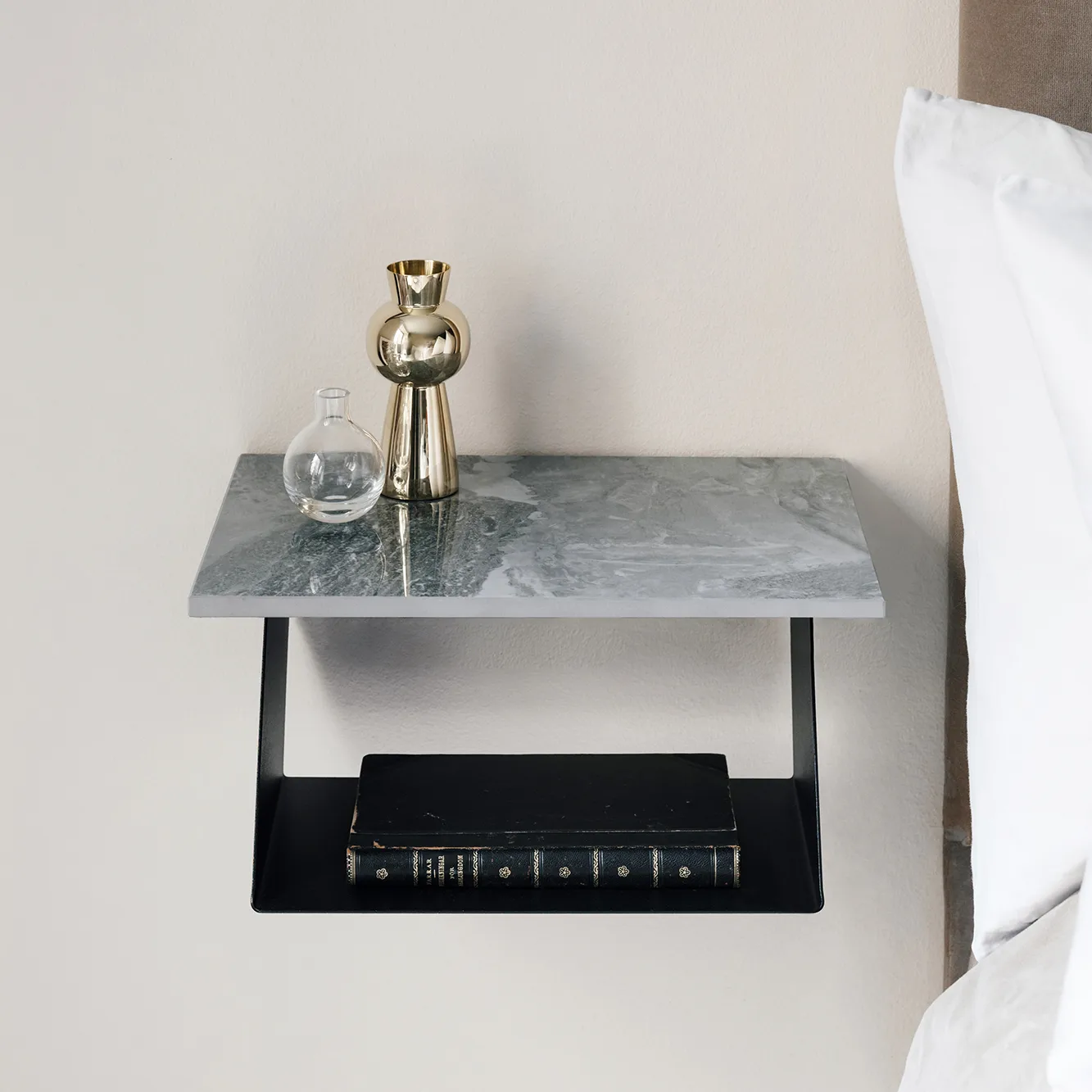 Edgy Edition Wandregal, Schwarz Maze