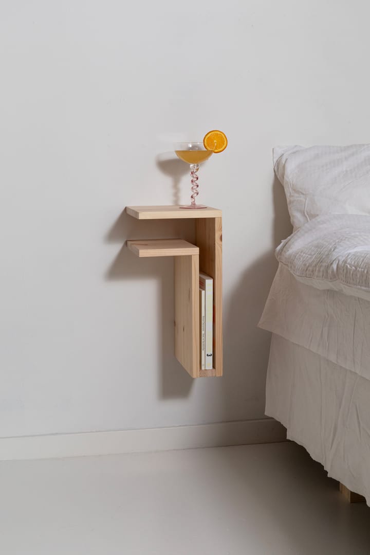 F-shelf Play DIY Wandregal, Pine, left Maze