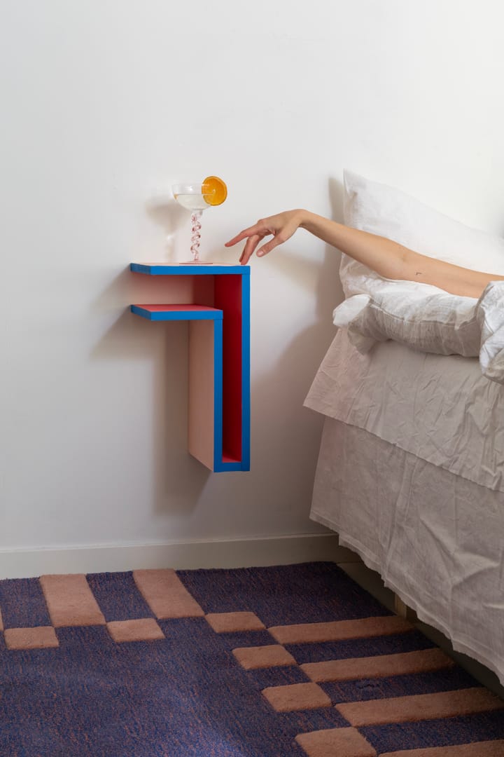 F-shelf Play DIY Wandregal, Pine, left Maze