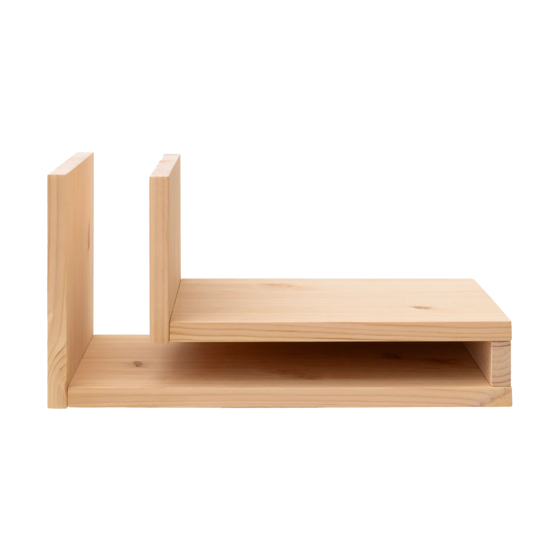 F-shelf Play DIY Wandregal, Pine, right Maze
